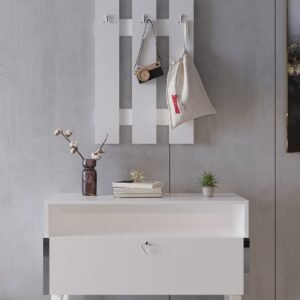 Festival Coat Stand - SP1004-1 - Silver Shiny White