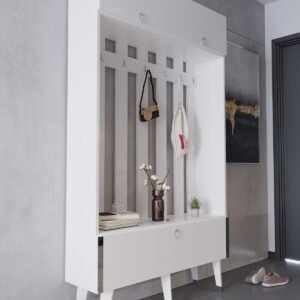 Festival Coat Stand - SP1006-1 - Silver Shiny White