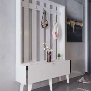 Festival Coat Stand - SP1007-1 - Silver Shiny White