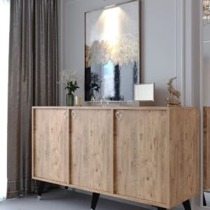 Festival Console SK2005-6 SILVER ATLANTIC PINE