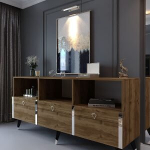 Festival Console SK2004-1 SILVER WALNUT