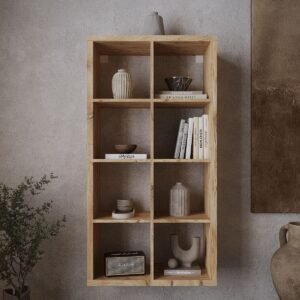 Festival Open Shelving Unit Wall Mounted R50104-6 Pine