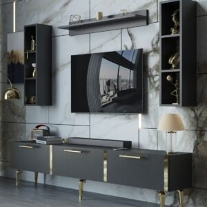 Festival TV Unit G3008-4-Y1-D1 Gold Antacid