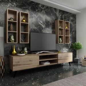 Ideal TV Unit Wall Shelf Q7801-3 Çırağan