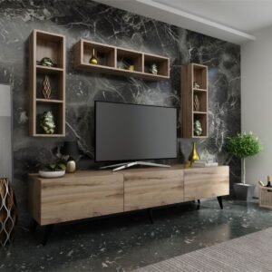 Ideal TV Unit Wall Shelf Q7007-3 Çırağan