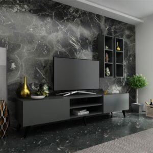 Ideal TV Unit Wall Shelf Q7800-4 Anthracite