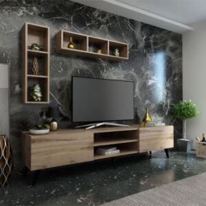 Ideal TV Unit Wall Shelf Q7005-3 Çırağan