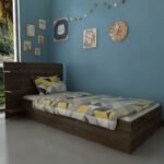 Trend Bedstead Q4018-2 Walnut