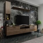 Festival TV Unit Q3026-2 Walnut