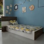 Trend Bedstead Q4024-5 White Walnut