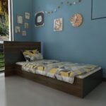 Trend Bedstead Q4023-7 Anthracite Walnut