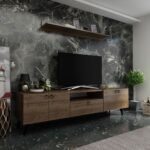 Festival TV Unit Q3027-2 Walnut