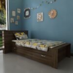 Trend Baby Bedstead Q4014-2 Walnut