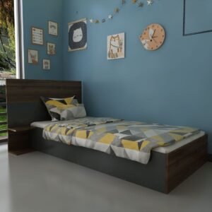 Trend Bedstead Q4027-5 Walnut Anthracite
