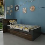 Trend Baby Bedstead Q4016-6 Anthracite Walnut