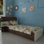 Trend Bedstead Q4022-5 White Walnut