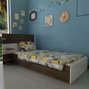 Trend Bedstead Q4022-5 White Walnut