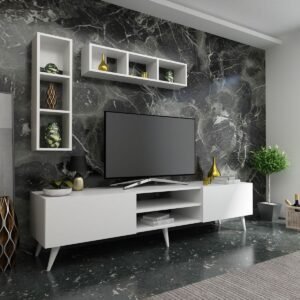 Festival TV Unit Q3005-1 White
