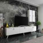 Festival TV Unit Q3019-1 White