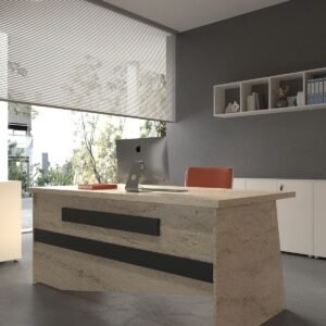Festival Office Desk - OFFICE-9-8-4-140X90 White - Anthracite
