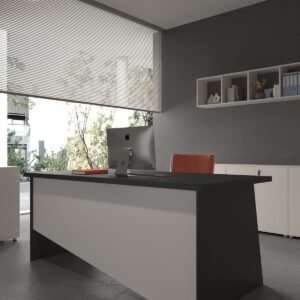 Festival Office Desk - OFFICE-7-4-1-120X75 White - White