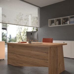 Festival Office Desk - OFFICE-5-6-6-120X60 White - Pine