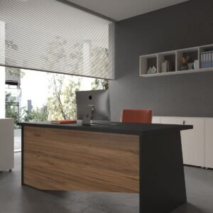 Festival Office Desk - OFFICE-5-4-6-180X75 White - Pine