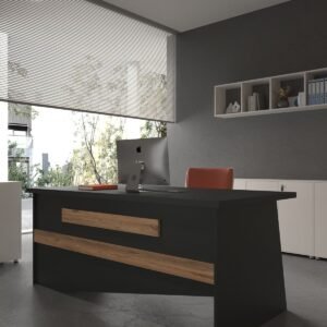 Festival Office Desk - OFFICE-9-4-6-180X90 White - Pine